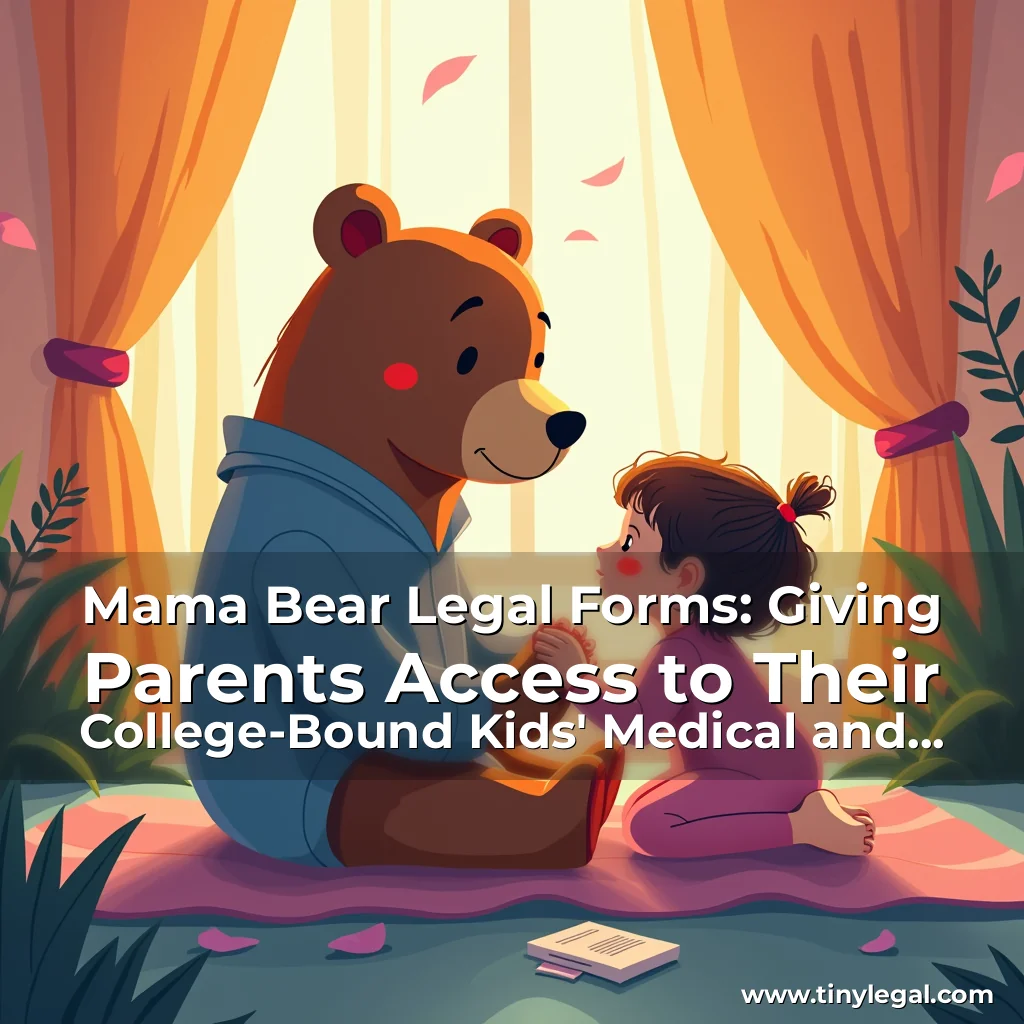 Read more about the article Mama Bear Legal Forms: Giving Parents Access to Their College-Bound Kids’ Medical and Financial Records
