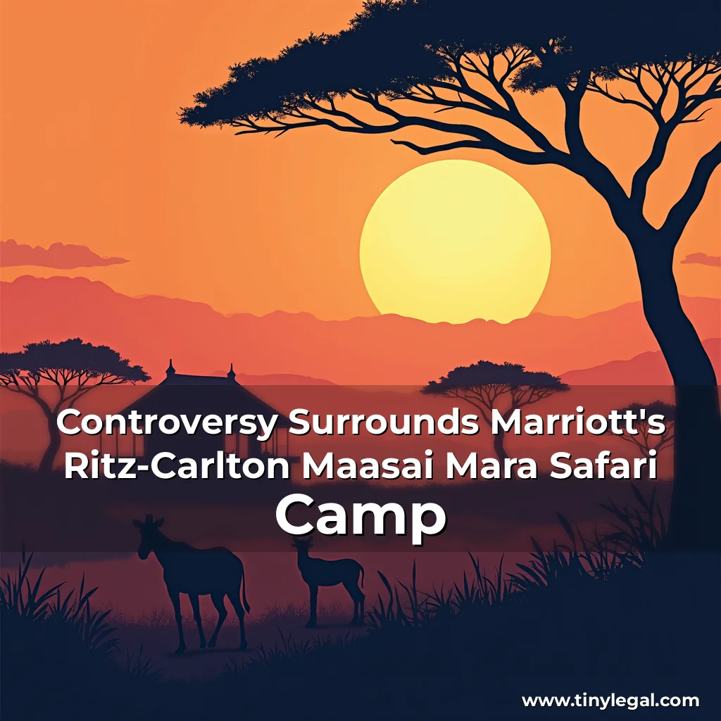 Read more about the article Controversy Surrounds Marriott’s Ritz-Carlton Maasai Mara Safari Camp