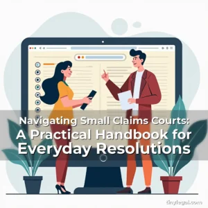 Read more about the article Navigating Small Claims Courts: A Practical Handbook for Everyday Resolutions
